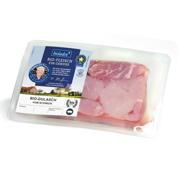 Produktfoto zu Gulasch vom Schwein ca 500g