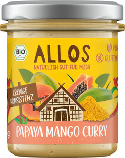 Produktfoto zu Streichgenuss Papaya Mango Curry, Brotaufstrich