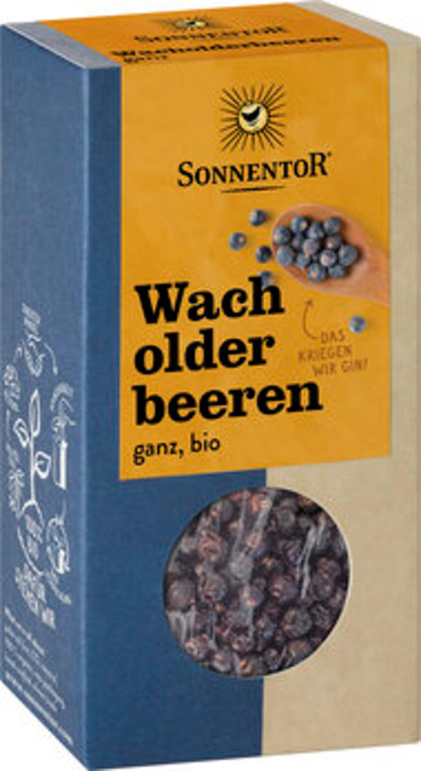 Produktfoto zu Wacholderbeeren bio 35g