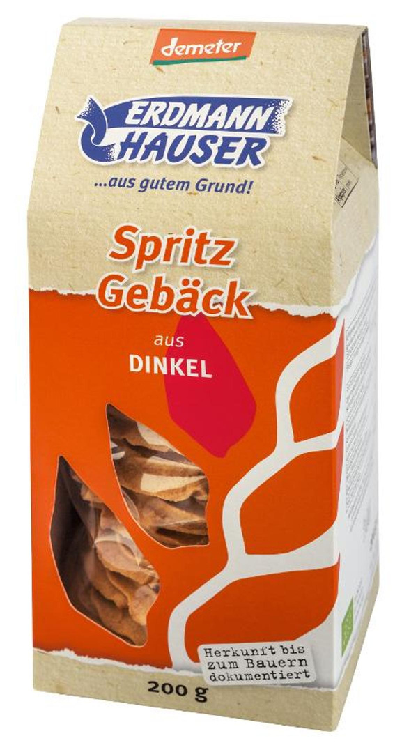 Produktfoto zu Spritzgebäck aus Dinkel 200g