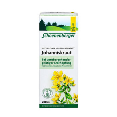 Produktfoto zu Johanniskraut-Saft 200ml