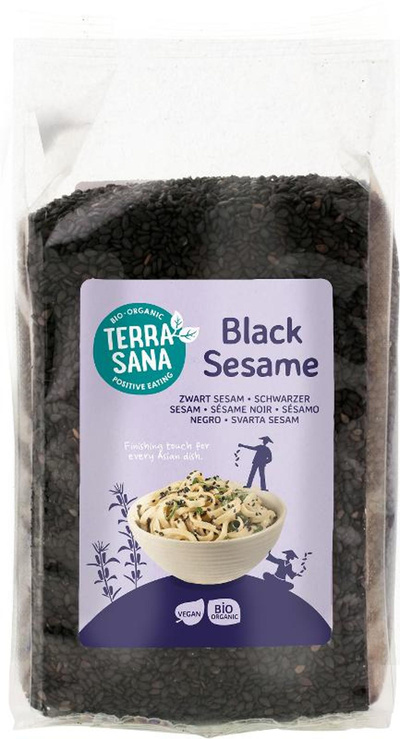 Produktfoto zu Schwarzer Sesam 175g