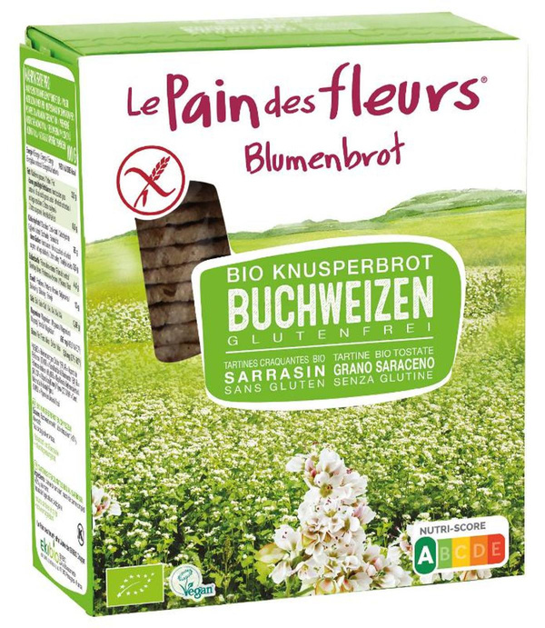 Produktfoto zu Blumenbrot - Knusperbrot Buchweizen (2 x 75g)