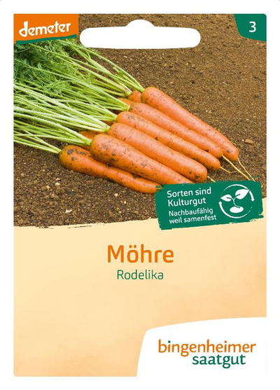 Produktfoto zu Saatgut Möhre Rodelika