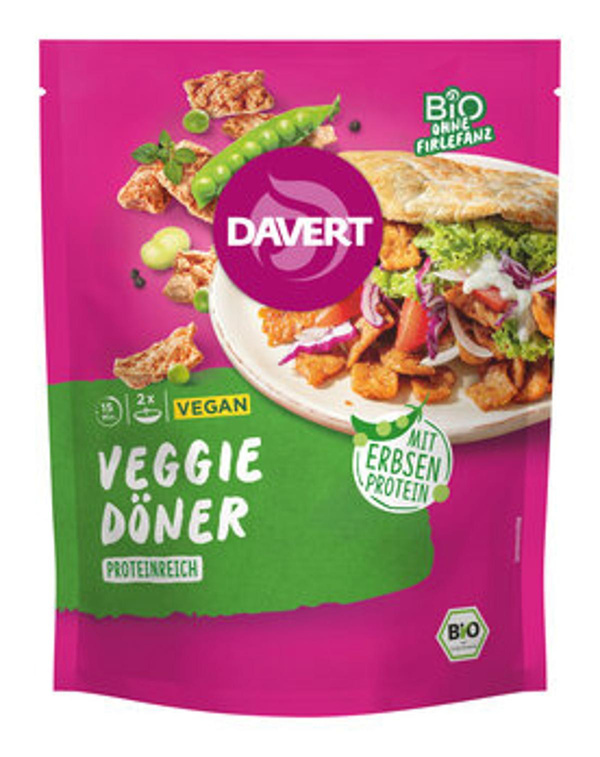 Produktfoto zu Veggie Döner - mit Erbsenprotein
