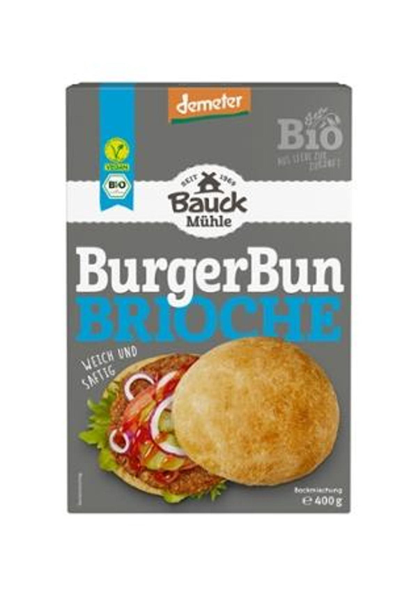 Produktfoto zu BurgerBun Brioche, Backmischung