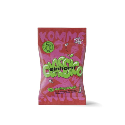 Produktfoto zu einhorn Kondome 3er classico