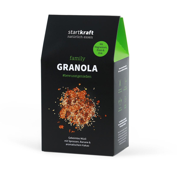 Produktfoto zu Startkraft Granola Family 420g