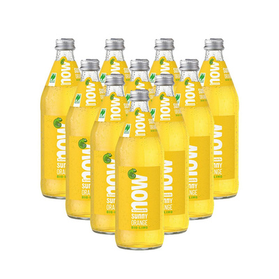 Produktfoto zu Kiste now Sunny Orange 10x 0,5l