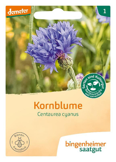 Produktfoto zu Saatgut Kornblume blau