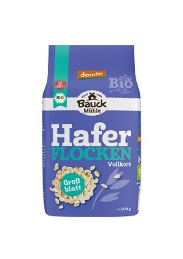 Produktfoto zu Haferflocken Großblatt (Demeter) 500g