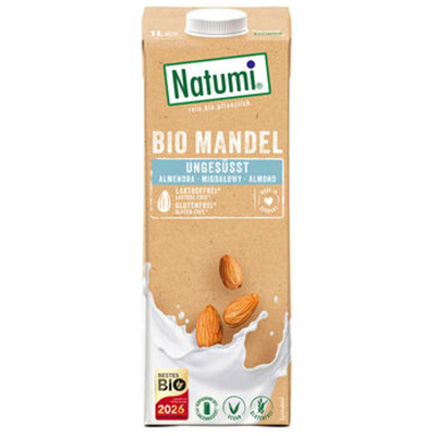 Produktfoto zu Mandeldrink, ungesüßt 1L