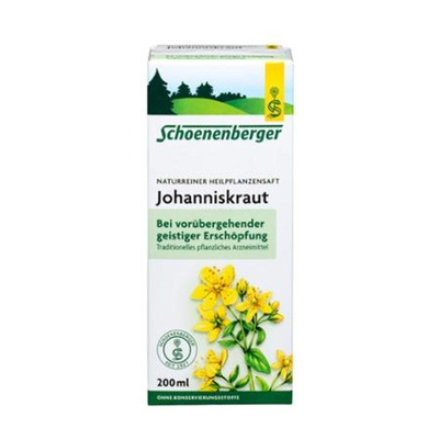 Produktfoto zu Johanniskraut-Saft 200ml