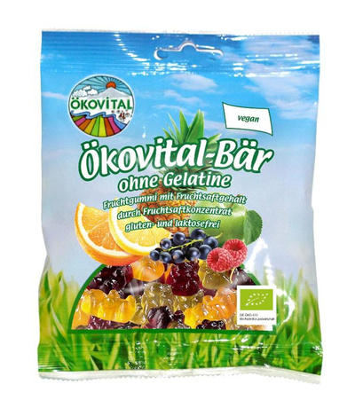 Produktfoto zu Ökovital Bär ohne Gelatine100g