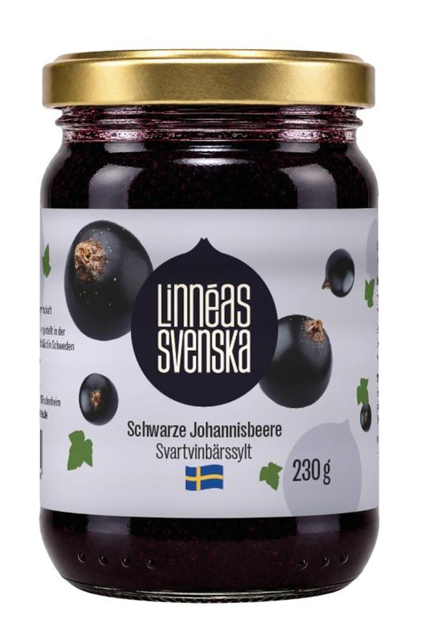 Produktfoto zu Schw. Johannisbeerkonfitüre 230g