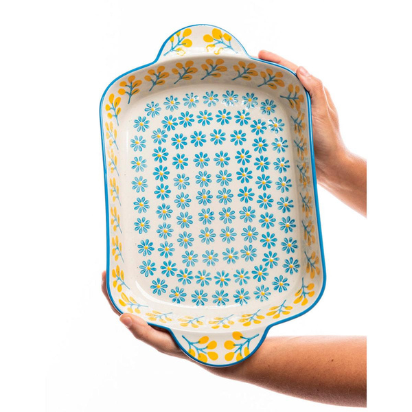 Produktfoto zu Auflaufform Floral 35cm