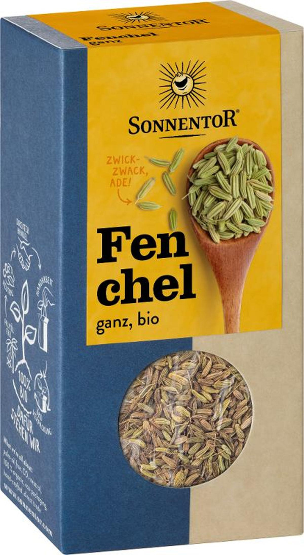Produktfoto zu Fenchel ganz, bio 40g