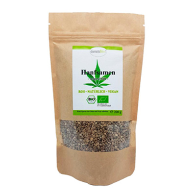 Produktfoto zu Hanfsamen ungeschält 200g