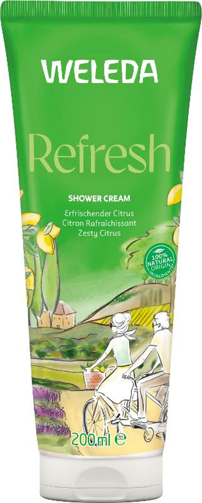 Produktfoto zu WELEDA Refresh - Erfrischungsdusche Citrus
