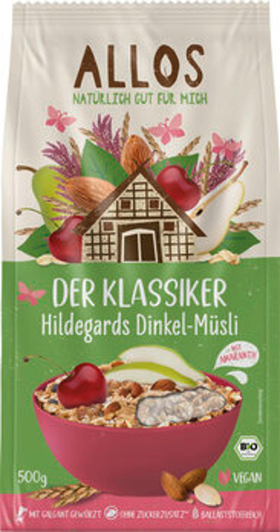 Produktfoto zu Hildegards Dinkel-Müsli mit Amaranth