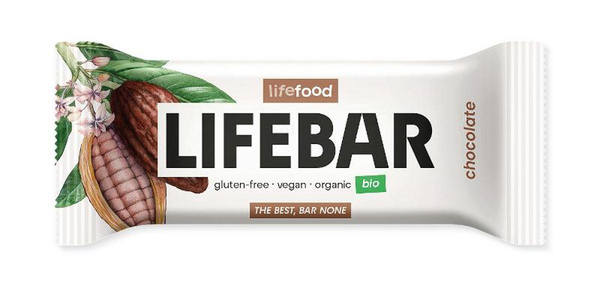 Produktfoto zu Lifebar Chocolate Riegel  (Schokolade)