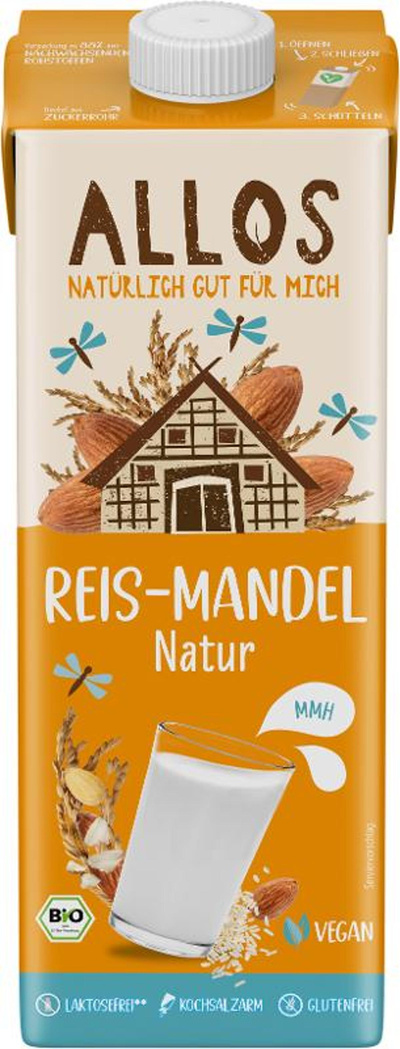 Produktfoto zu Reis-Mandel Drink 1L