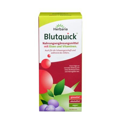 Produktfoto zu Blutquick Bio ohne Alkohol 250ml