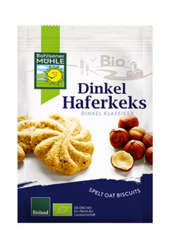 Produktfoto zu Dinkel Haferkeks 125g
