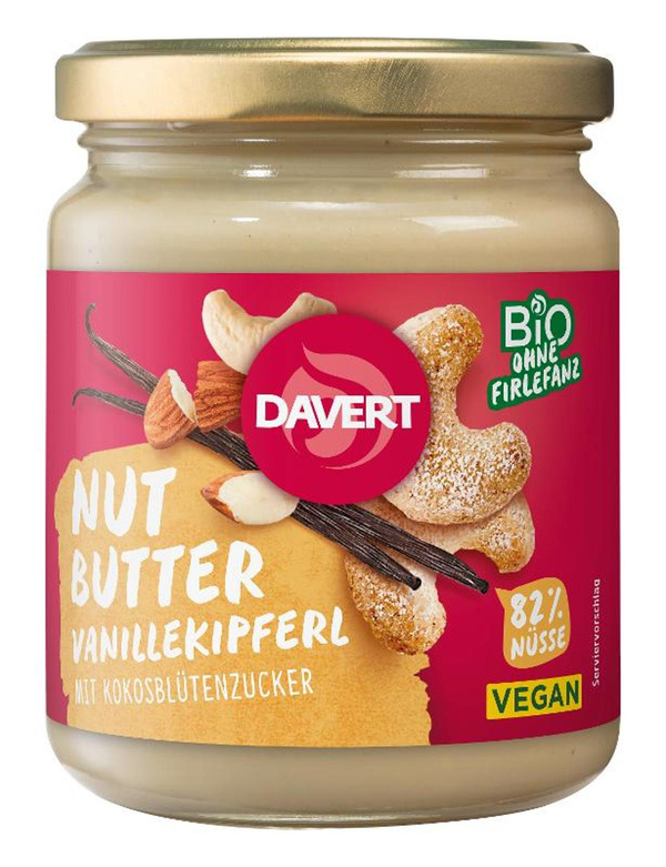 Produktfoto zu Nut Butter - Vanillekipferl mit Kokosblütenz.