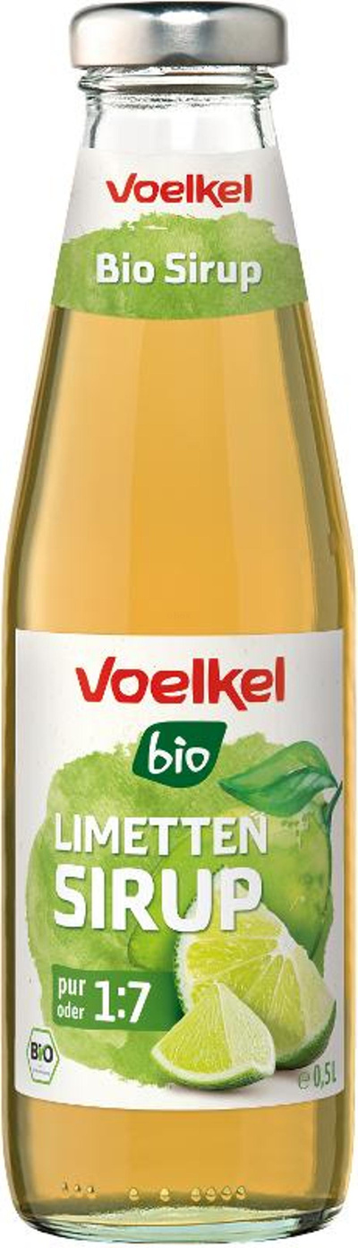 Produktfoto zu BioSirup Limette 500ml