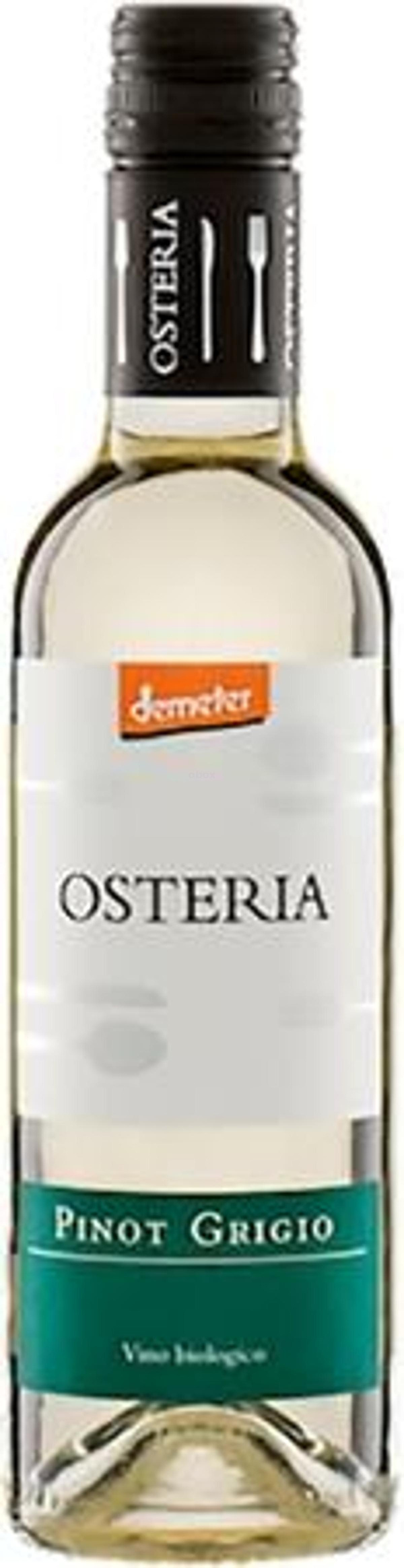 Produktfoto zu OSTERIA Pinot Grigio IGT Demeter 0,375l