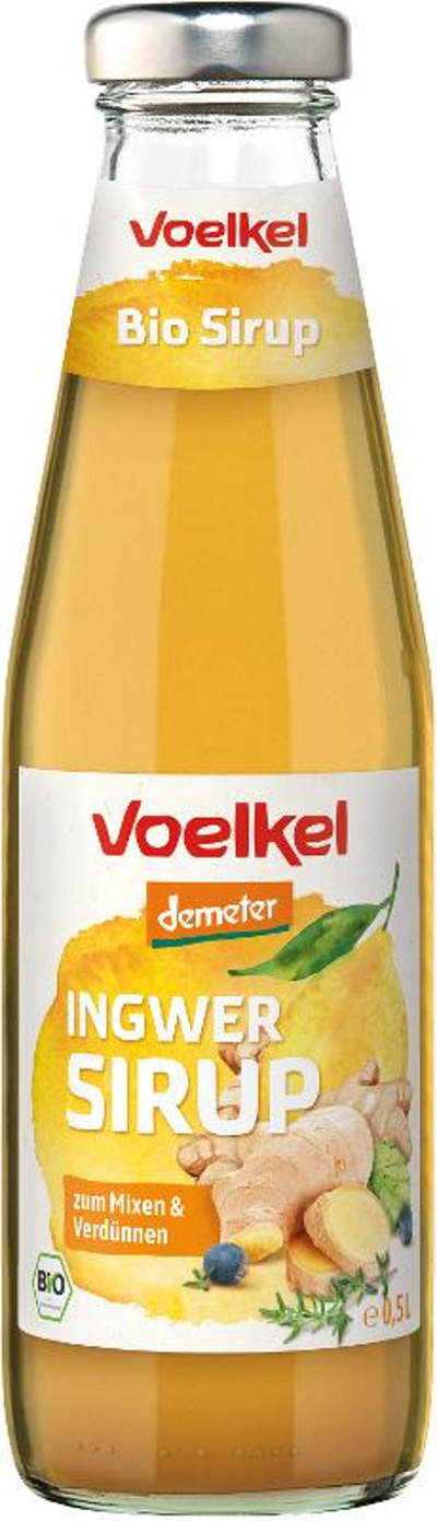 Produktfoto zu BioSirup Ingwer 500ml