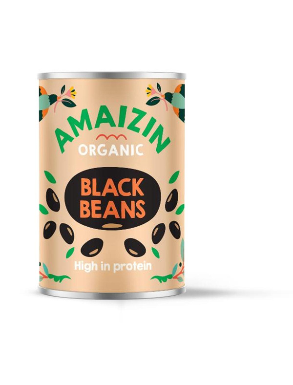 Produktfoto zu Schwarze Bohnen (Dose) 400g