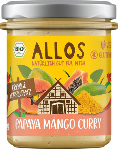 Produktfoto zu Streichgenuss Papaya Mango Curry, Brotaufstrich