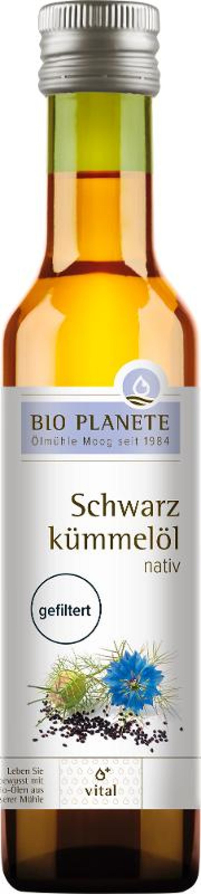 Produktfoto zu Schwarzkümmelöl nativ 250ml