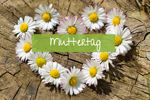 Danke sagenzum Muttertag: Mit Gänseblümchen oder Aufmerksamkeiten