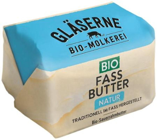 Produktfoto zu Fassbutter Sauerrahm 250g