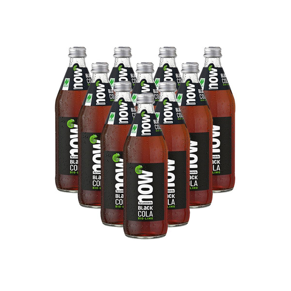 Produktfoto zu Kiste now Black Cola 10x 0,5l