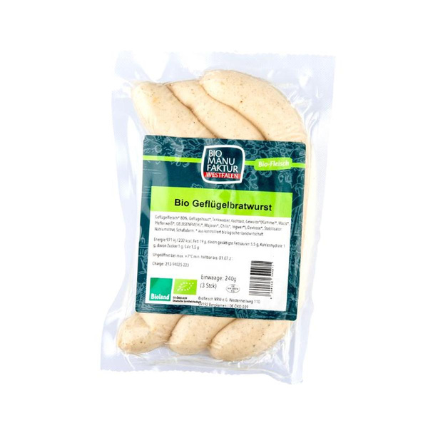 Produktfoto zu Geflügelbratwurst