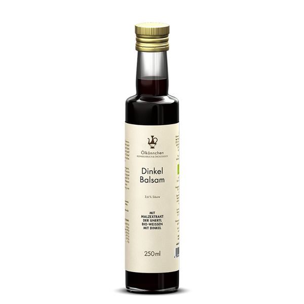 Produktfoto zu Ölkännchen Dinkel Balsam 3,8% Säure, Bayern 250ml