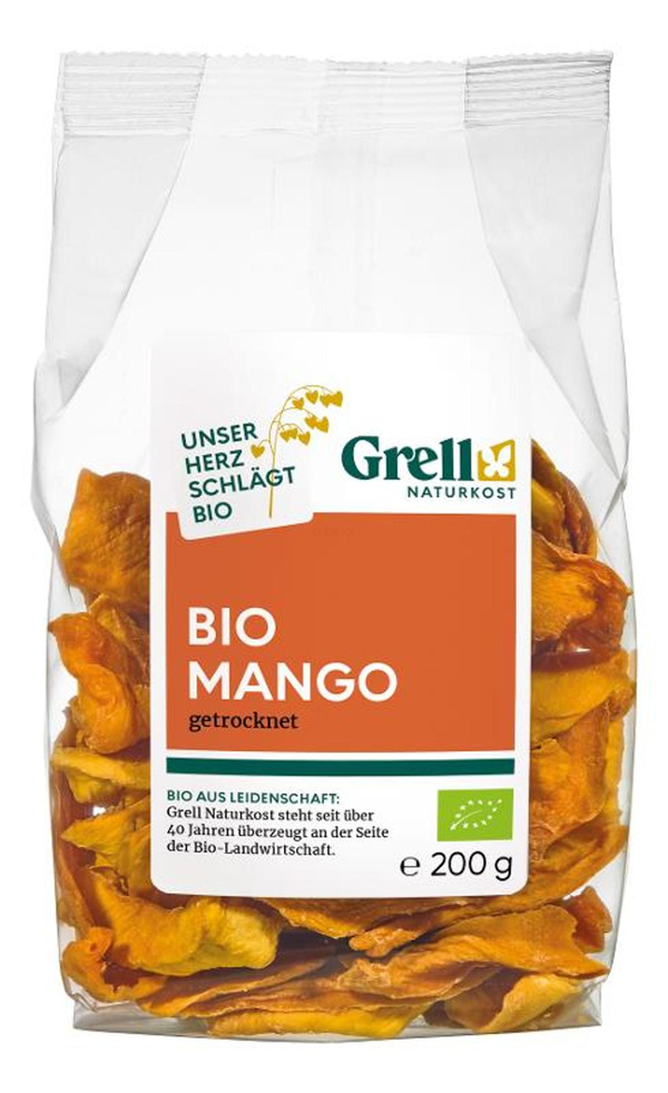Produktfoto zu Mango in Stücken, getrocknet 200g