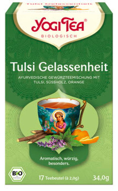 Produktfoto zu YOGI TEA Tulsi Gelassenheit