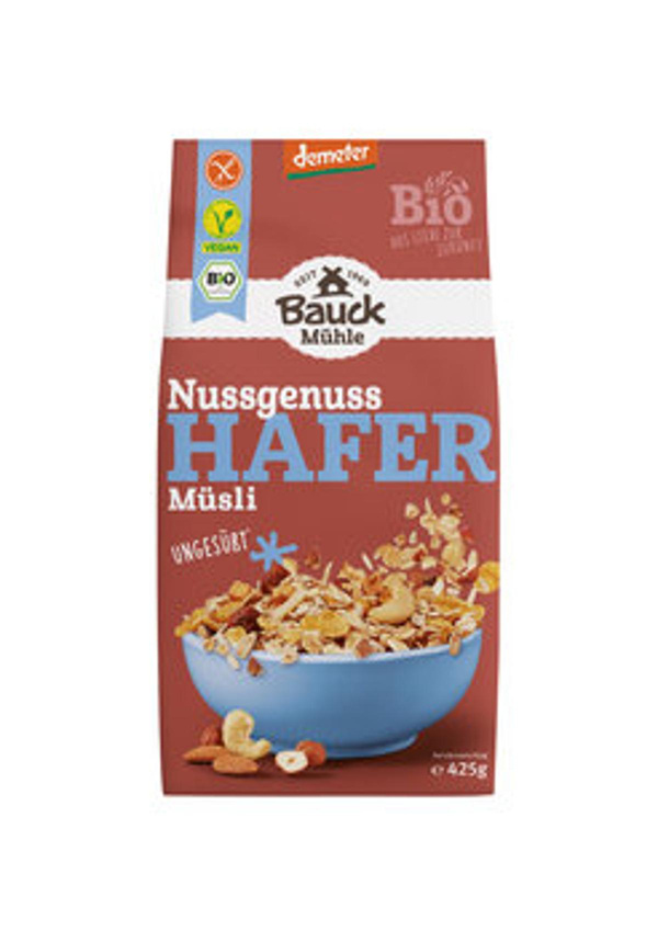 Produktfoto zu Hafer Müsli Nussgenuss, glutenfrei