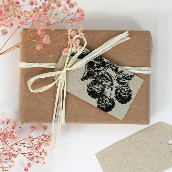 Produktfoto zu Geschenkanhänger Himbeere