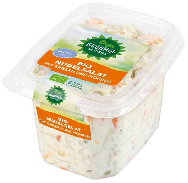 Produktfoto zu 'Grünhof' Bio-Nudelsalat 400g