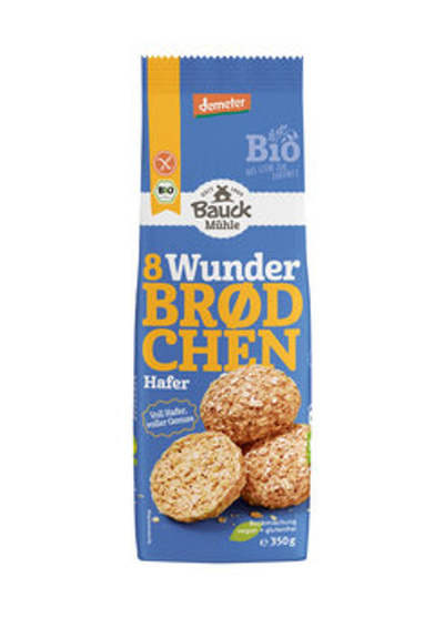 Produktfoto zu Wunderbrödchen Hafer, glutenfrei (Brötchen)
