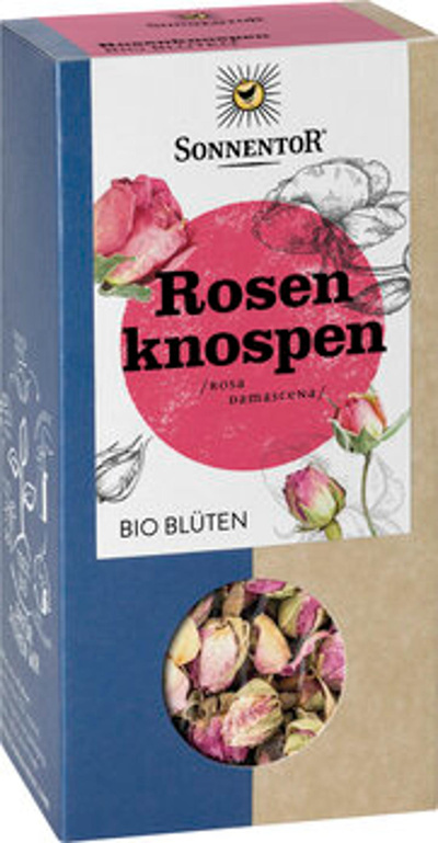Produktfoto zu Rosenblüten Knospen Tee lose 30g