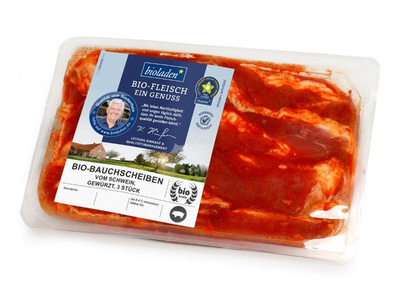 Produktfoto zu b*Bauchscheiben vom Schwein gewürzt