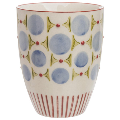 Produktfoto zu Becher Punkte blau