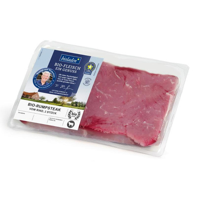 Produktfoto zu Rumpsteak vom Rind, 2 Stück ca. 350g